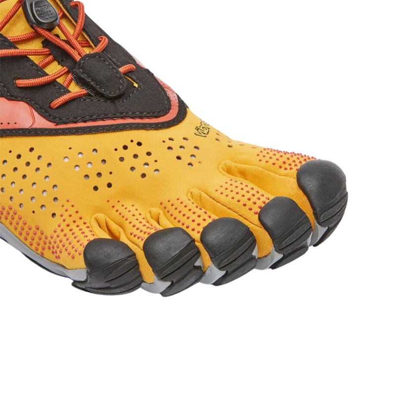 Vibram Men's FiveFingers V-Run | Barefoot Road Running Shoes for Natural Comfort & Stability, Golden/Yellow/Black, 49 EU / 13-14 US - Image 2