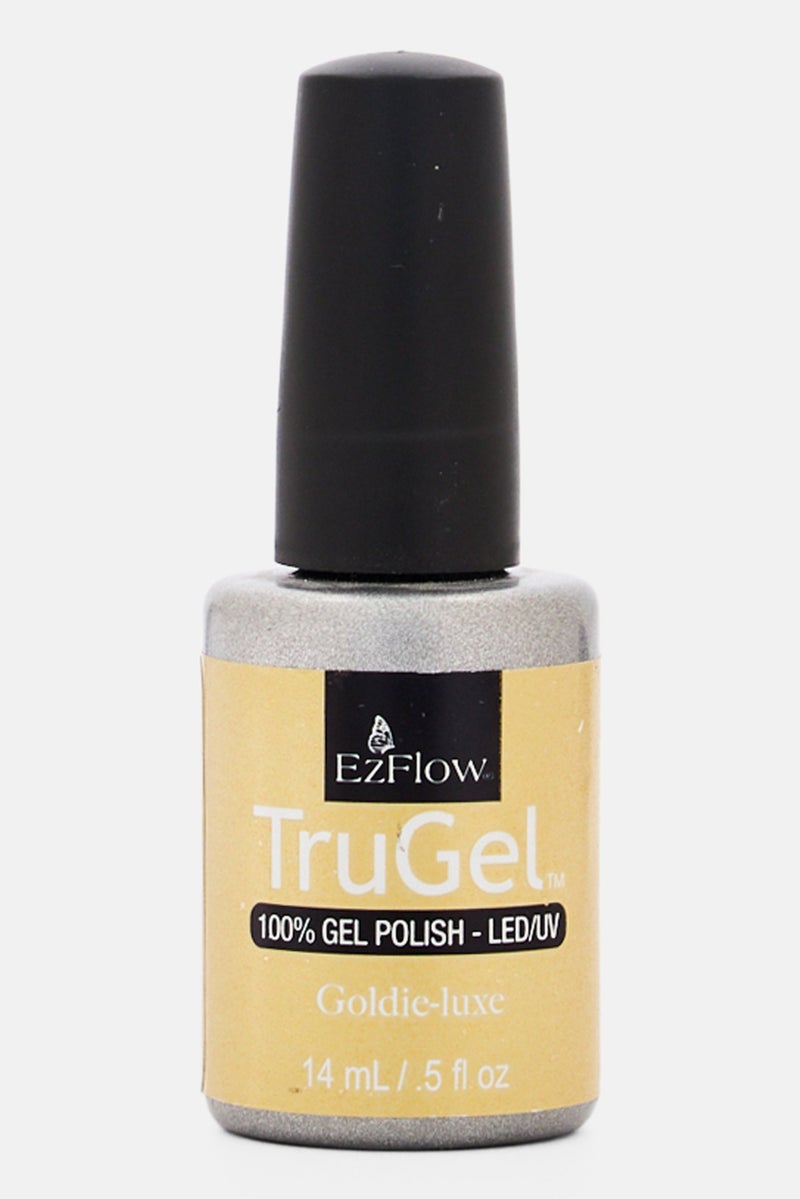 Ez Flow Trugel Led UV Gel Polish 14ml, Goldie Luxe - Image 1