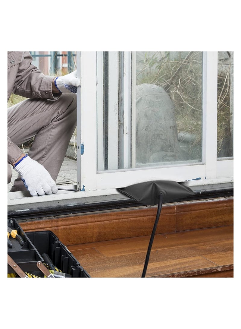 SOLARAE Air Wedge Pump Wedge Up Bag, Inflatable Shim, Alignment Tool Air Pumps, for Door Window Installation, Auto Repair Air Wedge Pump Bag, Install Shim Wedge (2 Pcs) - Image 2