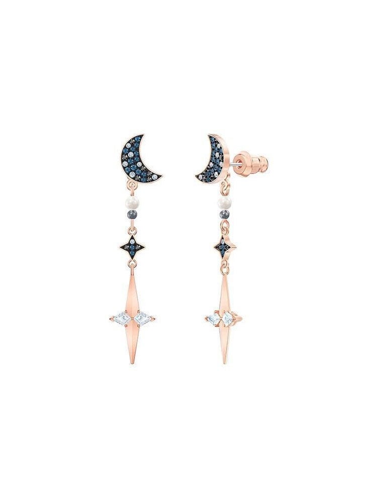 General - Bohemian Style Stars And Moons Earrings - Image 1
