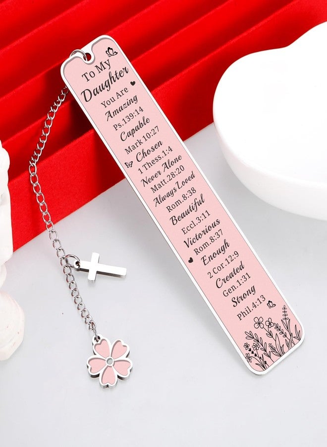 Vanlovemac Bible Bookmark Easter Gifts for Girls Baptism Gifts for Girl Confirmation First Communion Gifts for Teen Girls Daughter Bookmark Christian Gifts for Women Mothers Day Birthday Present for Daughter - Image 2