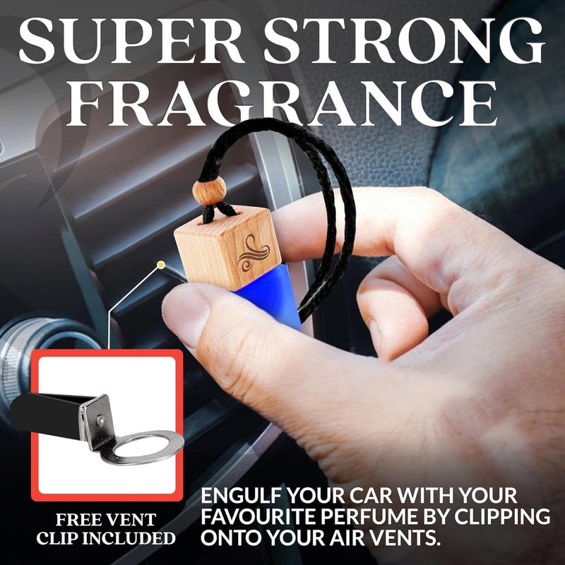 Perfa Savage Car Air Freshener for Men with Sauvage Fragrance - Strong Odour Eliminating Technology by Perfa - Image 2