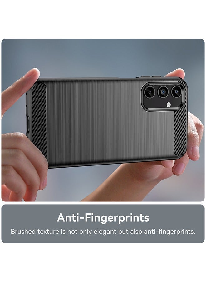 X-level Samsung Galaxy A15 4G/5G Case Cover with Soft TPU Carbon Fiber Texture Anti-Scratch Shockproof Slim Anti-Drop Bumper Back Cover Comfortable Touch feel shell Phone Accessory for Galaxy A15 - Image 3