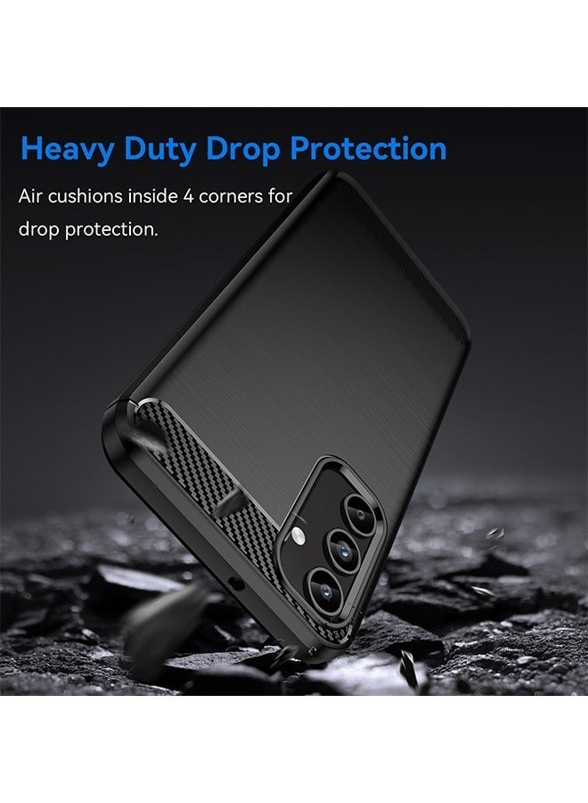 X-level Samsung Galaxy A15 4G/5G Case Cover with Soft TPU Carbon Fiber Texture Anti-Scratch Shockproof Slim Anti-Drop Bumper Back Cover Comfortable Touch feel shell Phone Accessory for Galaxy A15 - Image 4