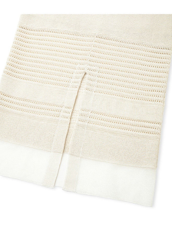 Ipekyol Contrast Textured Knit Skirt - Image 5