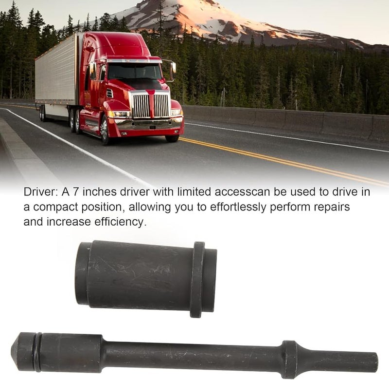 Durable Carbon Steel Anchor Pin Bushing Driver Kit For 1 3 8in Truck Trailer Removal Installation - Image 4
