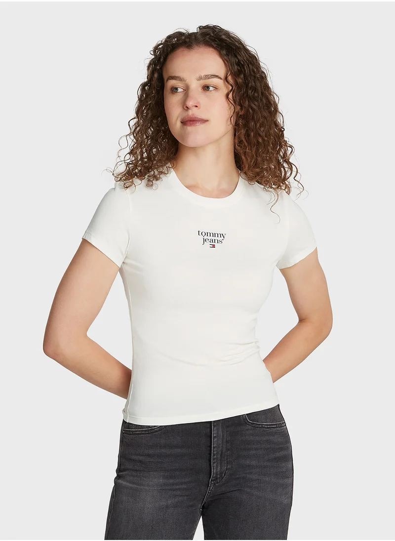 TOMMY JEANS Crew Neck Graphic T-Shirt