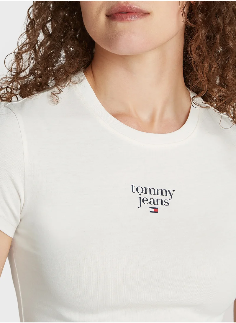 TOMMY JEANS Crew Neck Graphic T-Shirt