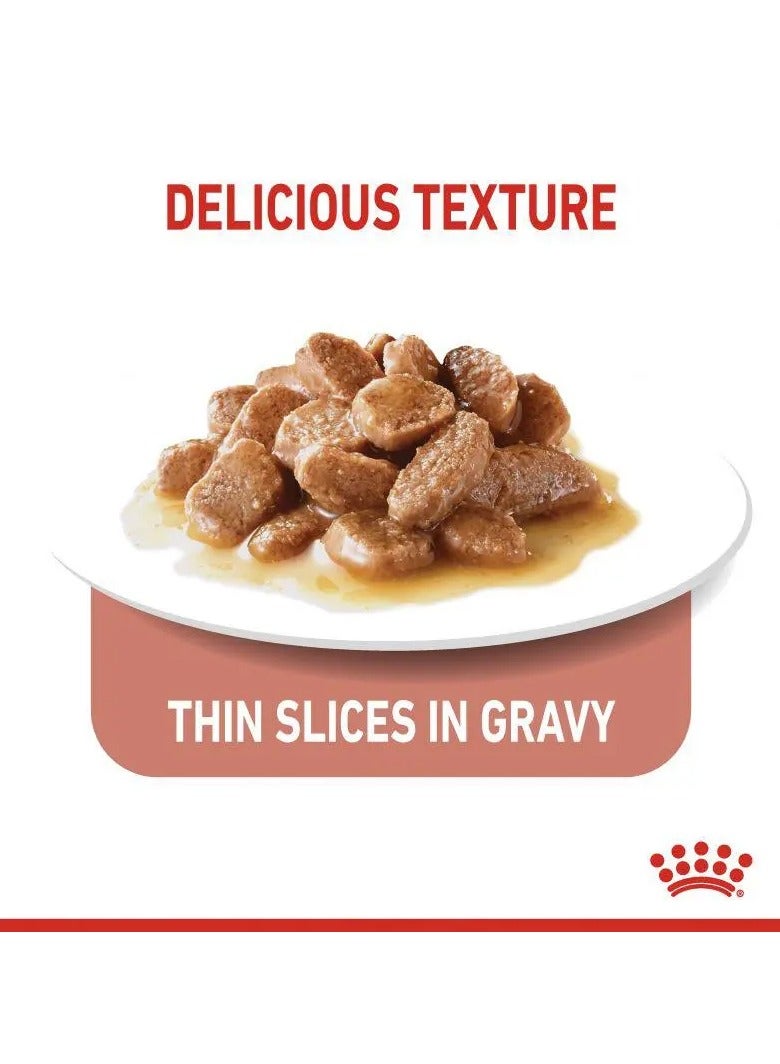 رويال كانين طعام رويال كانين للعناية بالقطط خفيف الوزن (طعام رطب - أكياس) 12 × 85 جم - Image 4