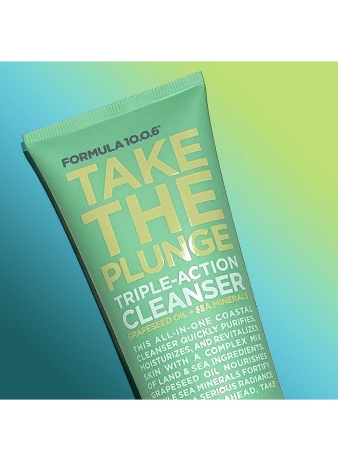 فورميولا 10.0.6 منظف Take They Plunge Tripleaction بزيت بذور العنب + معادن البحر - Image 4