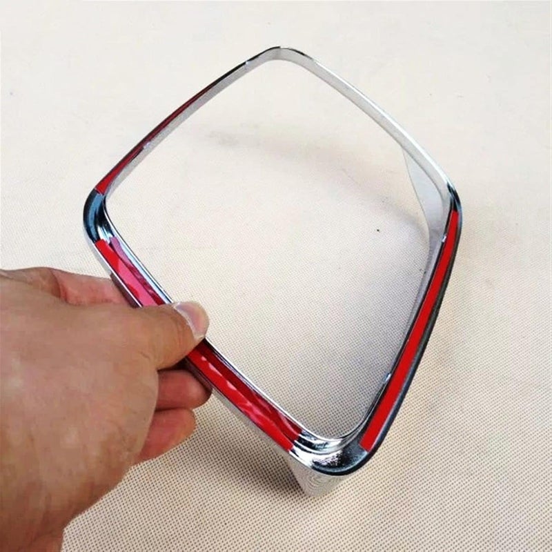 Wivplex Chrome Side Mirror Rain Guard Cover - Image 4