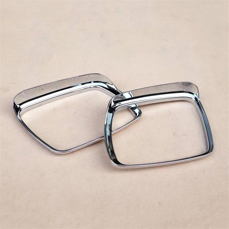 Wivplex Chrome Side Mirror Rain Guard Cover - Image 2