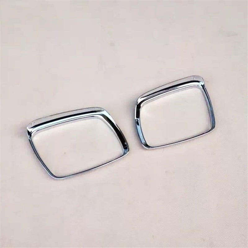 Wivplex Chrome Side Mirror Rain Guard Cover - Image 1