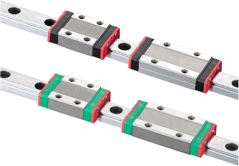 RAHBI 3D Printer MGN9C MGN9H L=100 350 400 500 600 800 900 1000mm Miniature Linear Rail Slide 1pcs MGN Linear Guide MGN Carriage Leisurely (Color : MGN9C, Size : 450mm) - Image 3