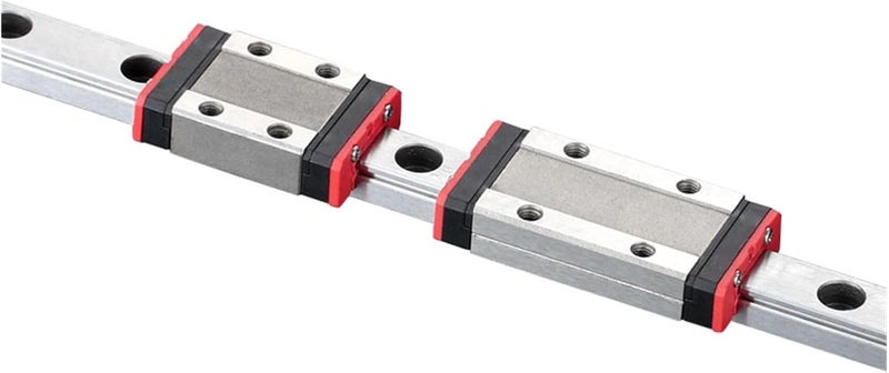 RAHBI 3D Printer MGN9C MGN9H L=100 350 400 500 600 800 900 1000mm Miniature Linear Rail Slide 1pcs MGN Linear Guide MGN Carriage Leisurely (Color : MGN9C, Size : 450mm) - Image 4