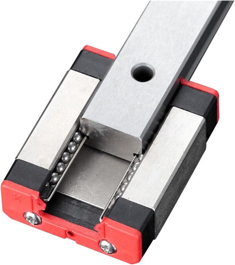 RAHBI 3D Printer MGN9C MGN9H L=100 350 400 500 600 800 900 1000mm Miniature Linear Rail Slide 1pcs MGN Linear Guide MGN Carriage Leisurely (Color : MGN9C, Size : 450mm) - Image 5