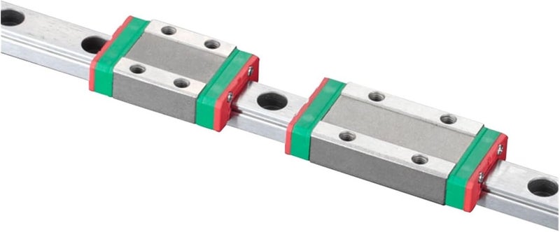 RAHBI 3D Printer MGN9C MGN9H L=100 350 400 500 600 800 900 1000mm Miniature Linear Rail Slide 1pcs MGN Linear Guide MGN Carriage Leisurely (Color : MGN9C, Size : 450mm) - Image 2