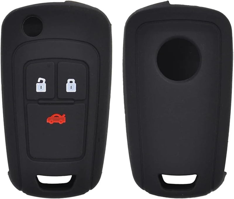 QASULER Silicone Key Case Cover for Vauxhall and Opel - Image 1