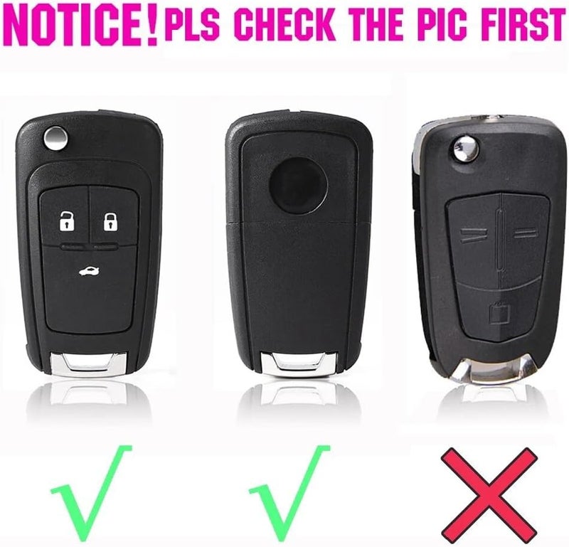 QASULER Silicone Key Case Cover for Vauxhall and Opel - Image 3