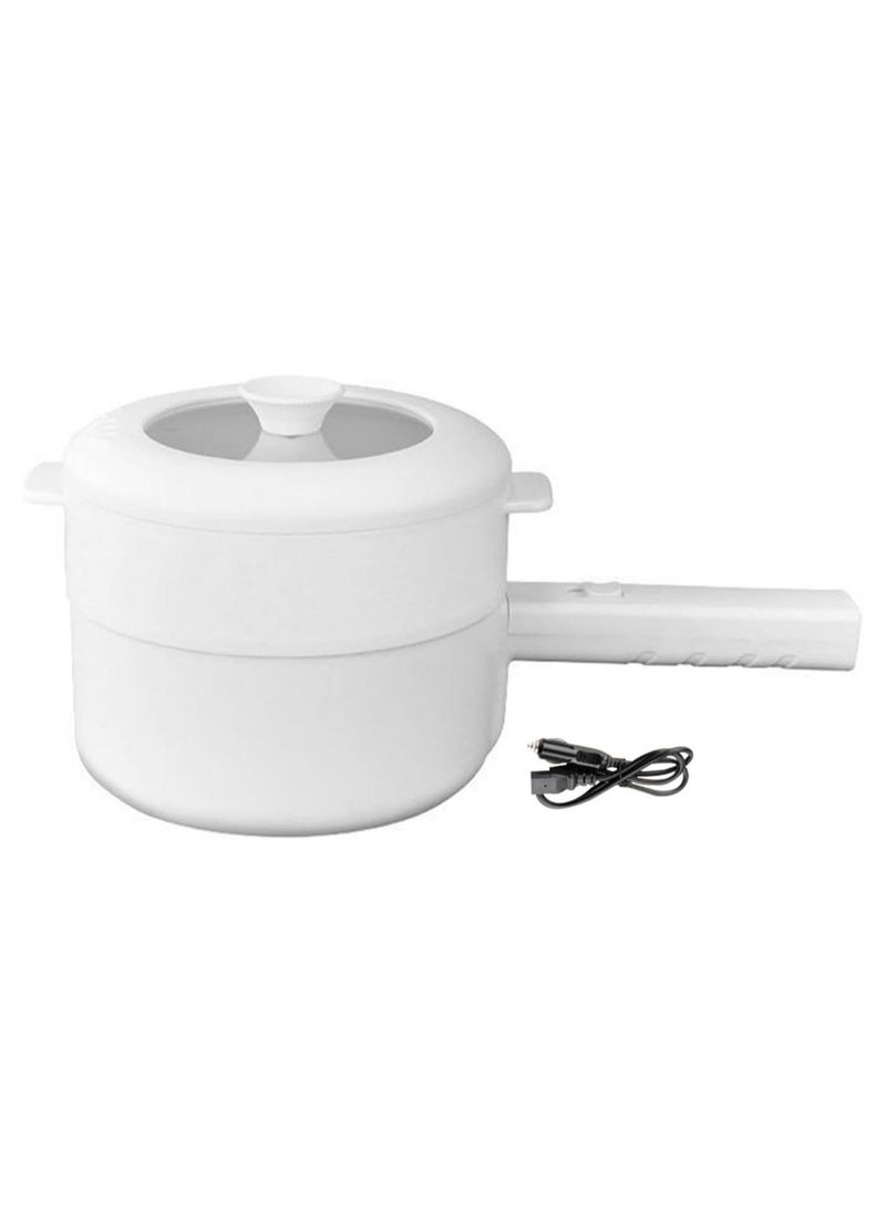 Generic Electric Skillet Pasta Cooker Steamer Pan Car Electric Pot for Frying Dumplings 230W Mechanical.  - Image 1