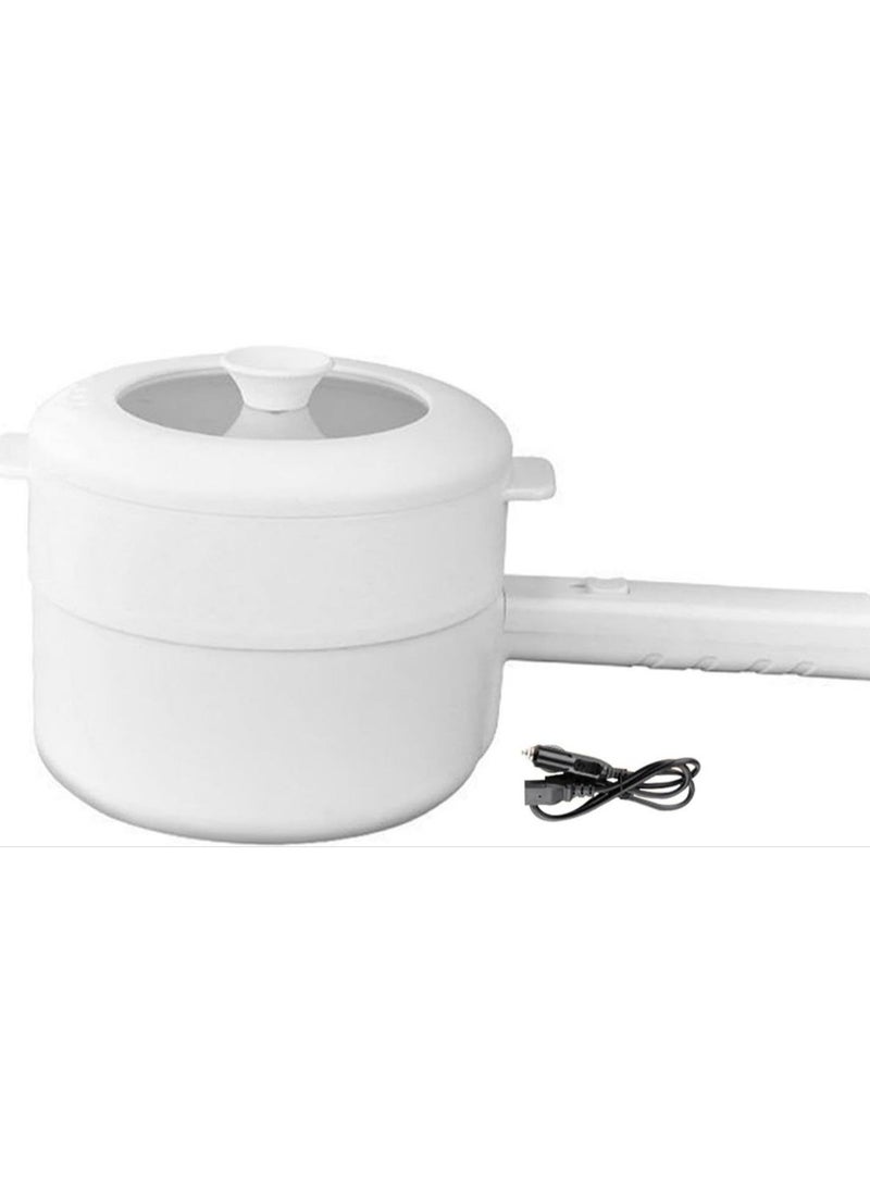 Generic Electric Skillet Pasta Cooker Steamer Pan Car Electric Pot for Frying Dumplings 230W Mechanical.  - Image 3