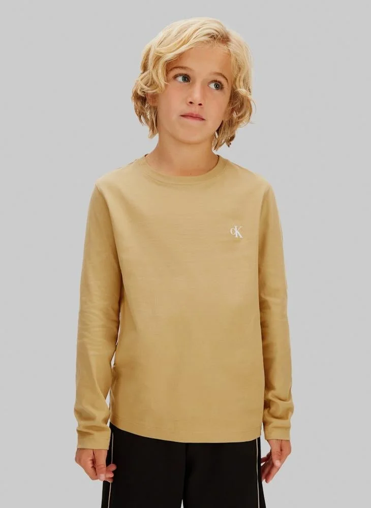 Calvin Klein Jeans 2 Pack Of Youth Logo T-Shirt