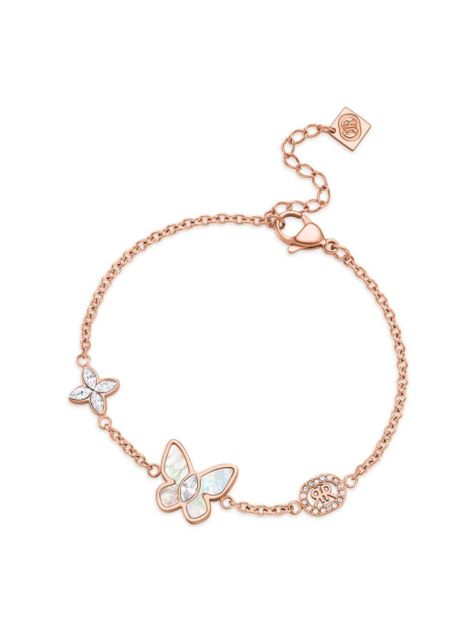شيروتي 1881 Bracelet Mariposa.2 Pink Ladies Bracelet, Feminine and Chic Accessory