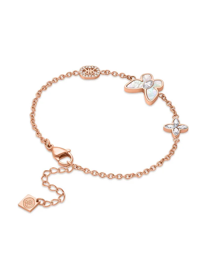 شيروتي 1881 Bracelet Mariposa.2 Pink Ladies Bracelet, Feminine and Chic Accessory