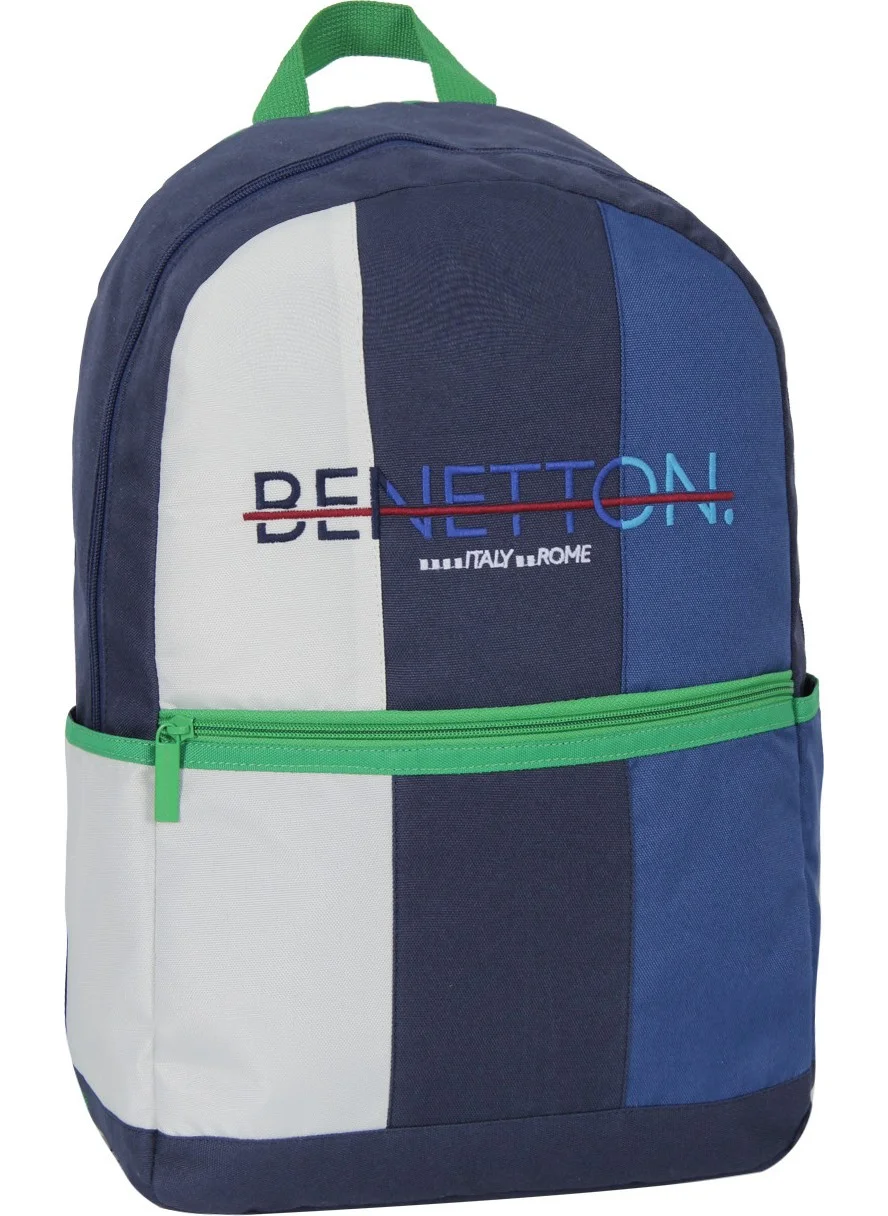UNITED COLORS OF BENETTON Backpack 70385 Navy Blue