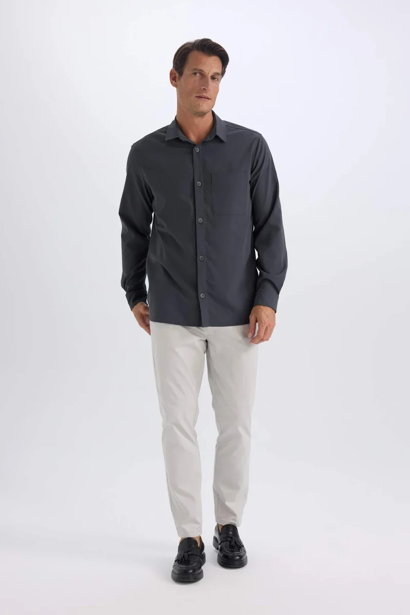 Defacto  jogger Super Skinny Hem Gabardine Trousers for Men | Best Price UAE