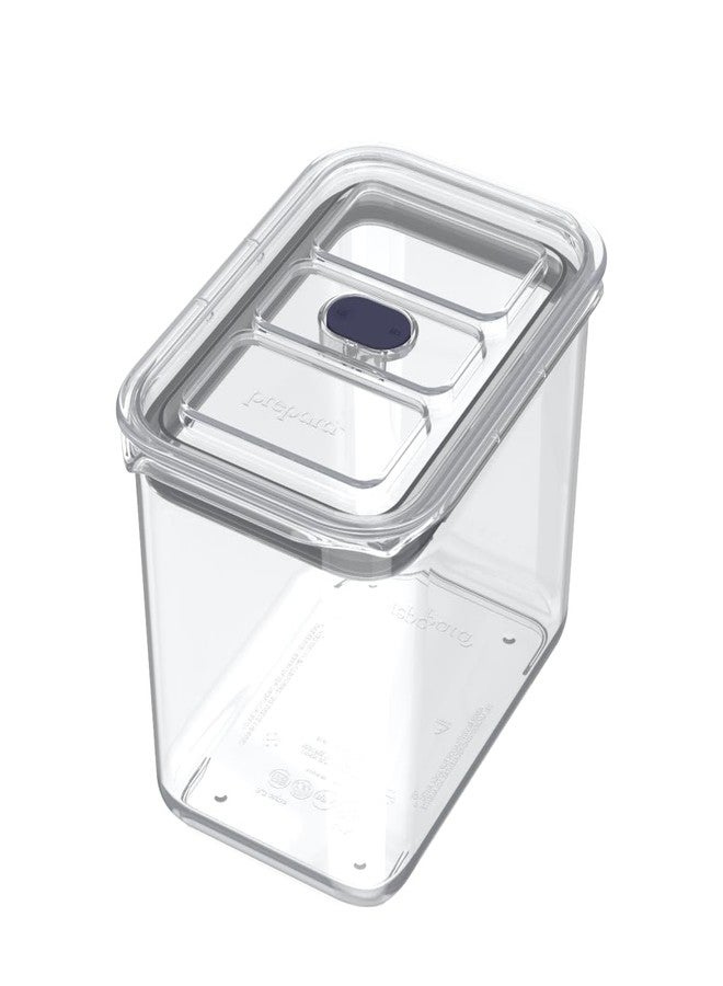 Prepara LatchLok Click 9.3 Cup Food Storage Container, Storm - Image 1