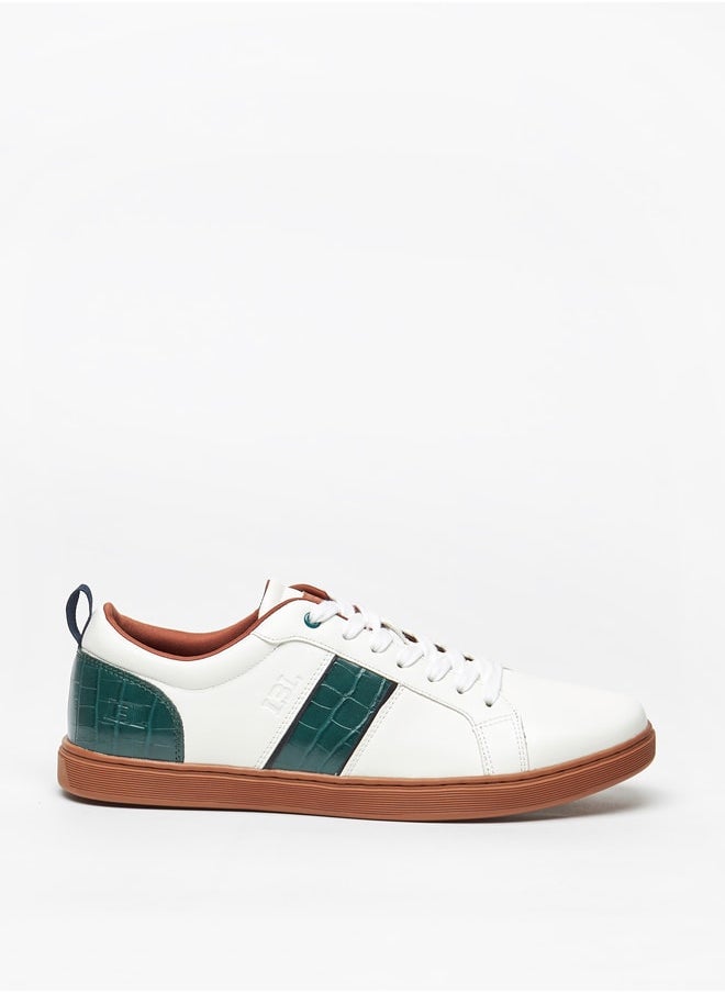 LBL by Shoexpress Men's Textured Lace-Up Sneakers  - Image 1