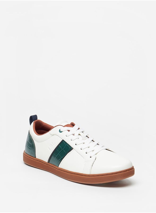 LBL by Shoexpress Men's Textured Lace-Up Sneakers  - Image 3