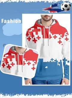 Generic Cheering Clothes Germany Hoodie for Fans of the National Football Team Men Women Couples Soft and Breathable Sweatshirts Pullover Shirt Hooded Sweater  - Image 2