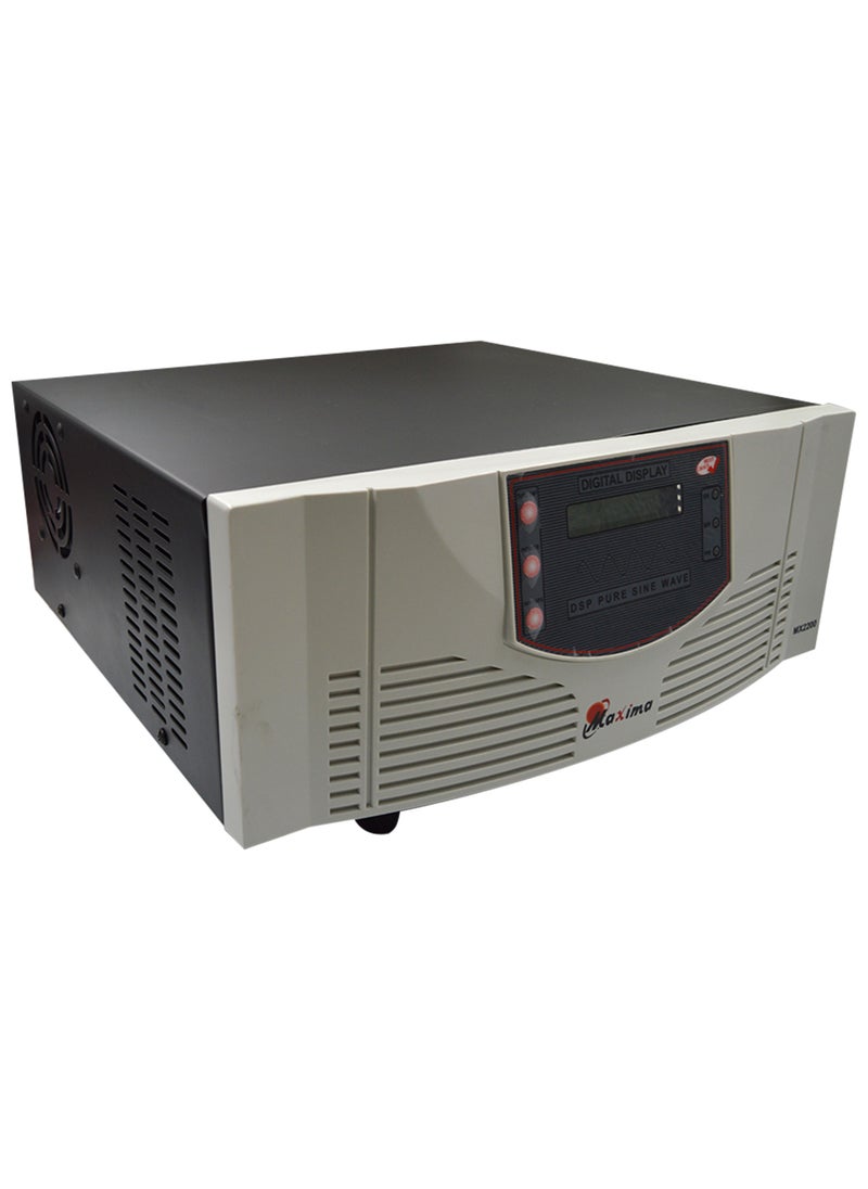 Maxima Solar Solar & Grid Backup Inverters, Maxima Grid Inverter 24V/2200VA, Pure Sinve Wave UPS With 40A Charge Controller, Maxima Solar UPS 2200VA, Power Backup For Residential and office use. 