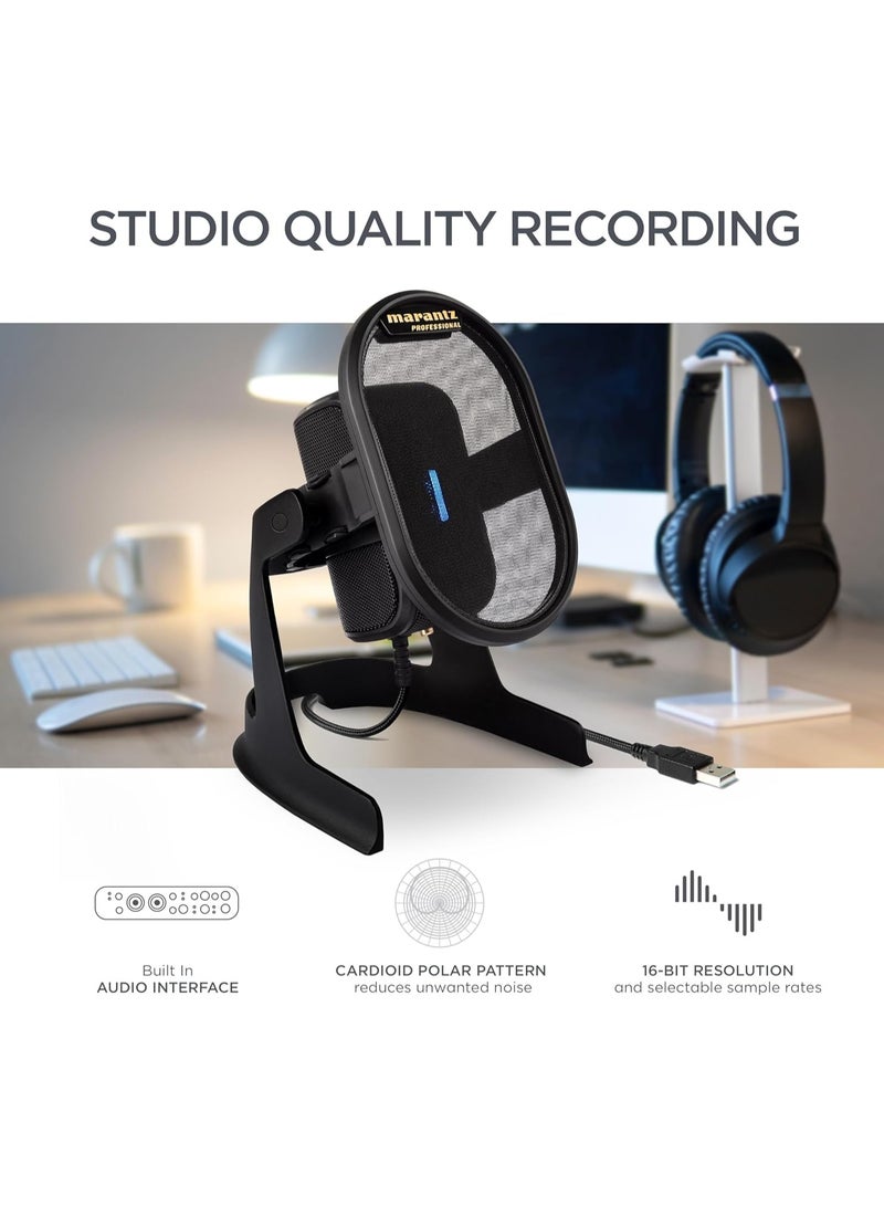 Marantz Professional Umpire – USb Microphone For Recording, Podcasting - Image 4