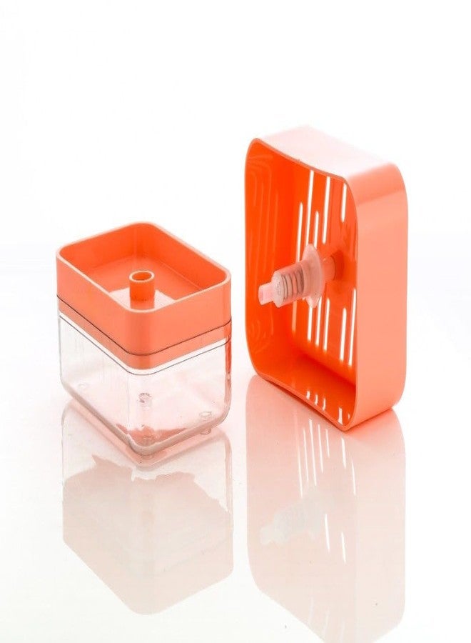 Ansawi Soap Dispenser with Sponge Holder, Press-Type Liquid Soap Pump with Built-in Reservoir & Refillable, Multifunction Use Best for Home, School, Office, Hospital, Hotel, Restaurant. - Image 3