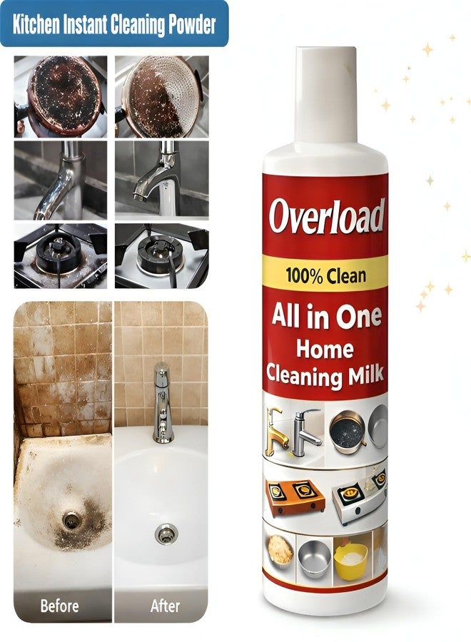 Powerful Multi Home Cleaning Milk | One Solution for Every Surface | Cleans Floors, Tiles, Kitchen & Bathroom | Multi-Purpose Cleaner, Each 100ml, Pack of 3 - Image 2