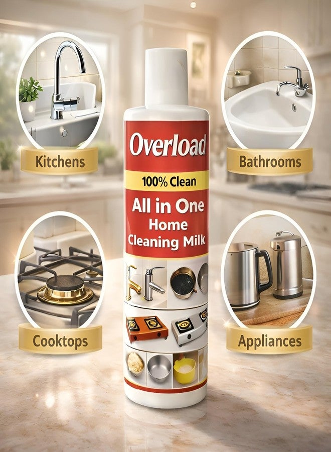 Powerful Multi Home Cleaning Milk | One Solution for Every Surface | Cleans Floors, Tiles, Kitchen & Bathroom | Multi-Purpose Cleaner, Each 100ml, Pack of 3 - Image 5