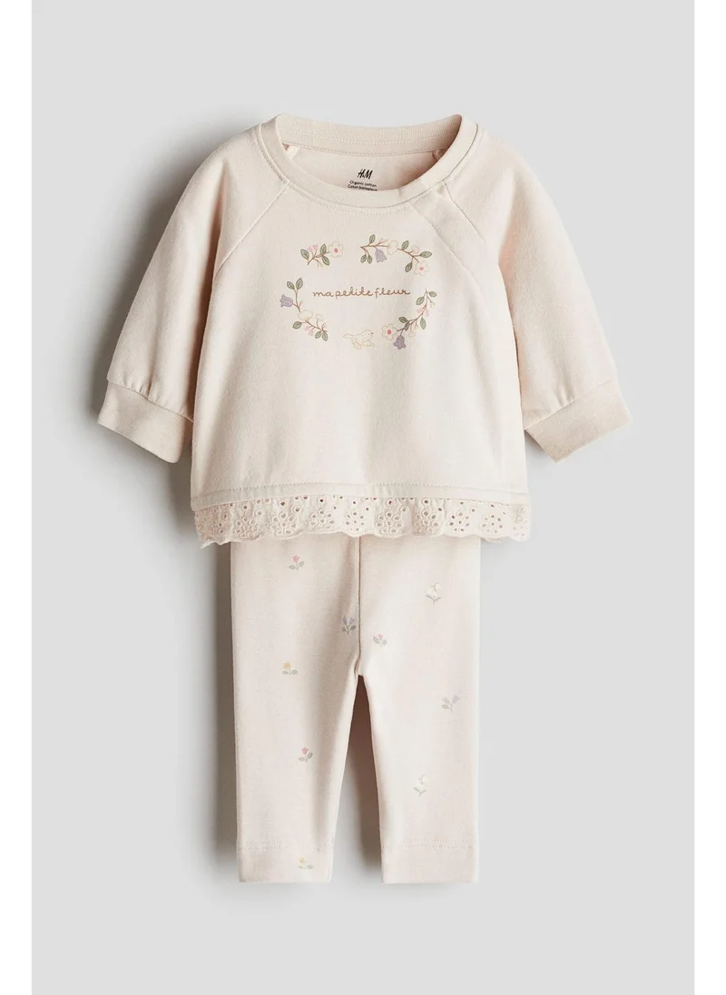 H&M 2-piece cotton set
