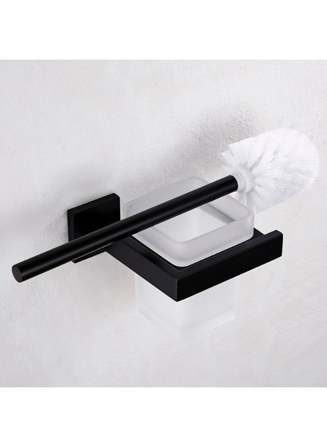 Wall Mounted Toilet Brush and Holder Set 304 Stainless Steel Floating Toilet Brush Holder Set - Image 2