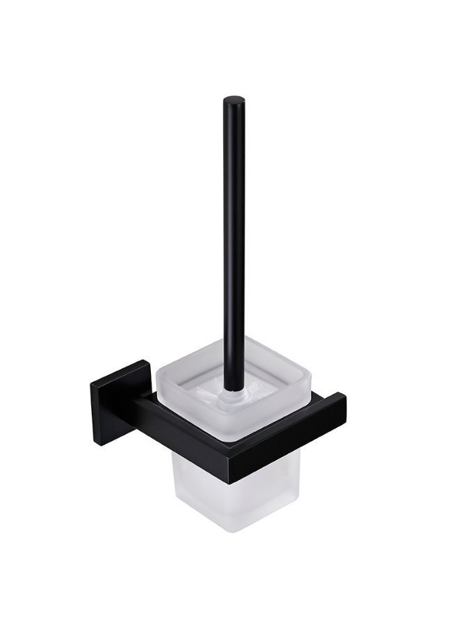 Wall Mounted Toilet Brush and Holder Set 304 Stainless Steel Floating Toilet Brush Holder Set - Image 1