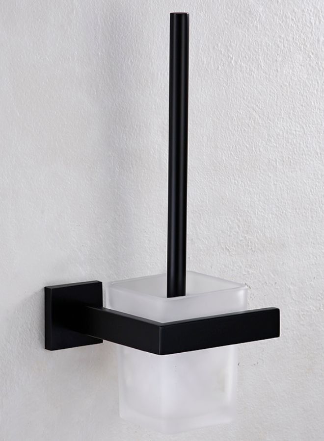 Wall Mounted Toilet Brush and Holder Set 304 Stainless Steel Floating Toilet Brush Holder Set - Image 3