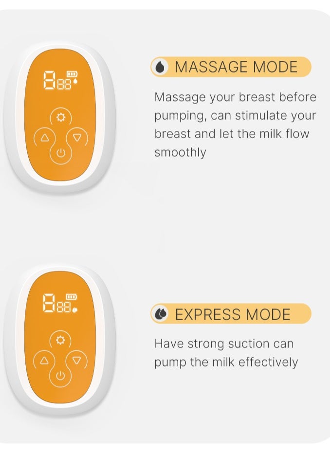 Doopser - All-In-One Wireless Electric Breast Pump, Compact, Portable, USB Rechargeable with Memory Function, 3 modes and 9 levels,150mL - Image 1