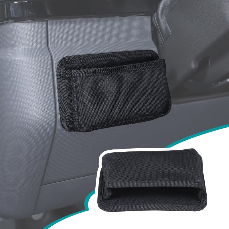 Hudiriy Car Seat Side Pocket Organizer Compatible with Ineos Grenadier 20202024 Oxford cloth material Left Side Organizer Cell Phone Pouch Sunglasses Holder Storage Tray Accessories