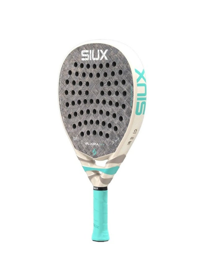 SIUX مضرب بادل سيوكس فالكيريا برو 2026 - مضرب هجين من الكربون عيار 24 قيراطًا مع قلب من مادة EVA، تصميم خفيف الوزن، لمسة نهائية رملية ثلاثية الأبعاد للاعبات المحترفات - Image 3