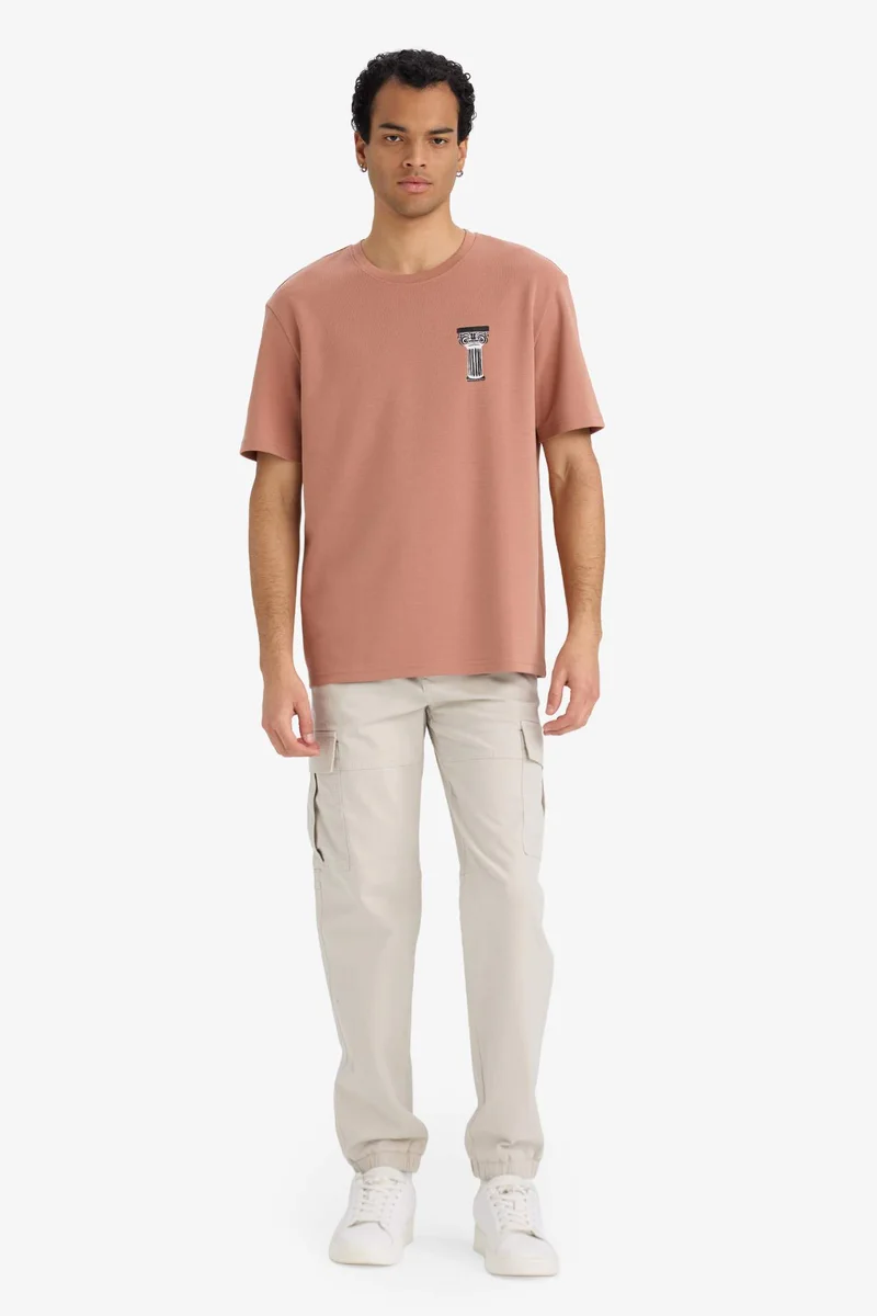 ديفاكتو Breathable Fabric Printed T-Shirt