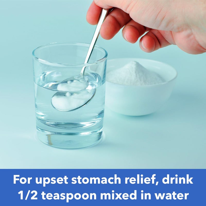 Sanar Naturals Baking Soda, 8 oz - For Digestive Support as Antacid, Baking, Cleaning, Deodorizing, & More - Image 4