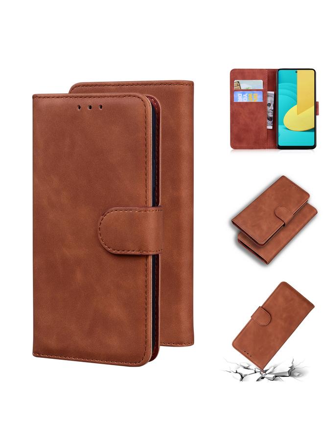 اس-توب جراب لهاتف LG Stylo 7 5G، جراب هاتف جلدي قابل للطي بلون نقي وملمس ناعم - Image 1