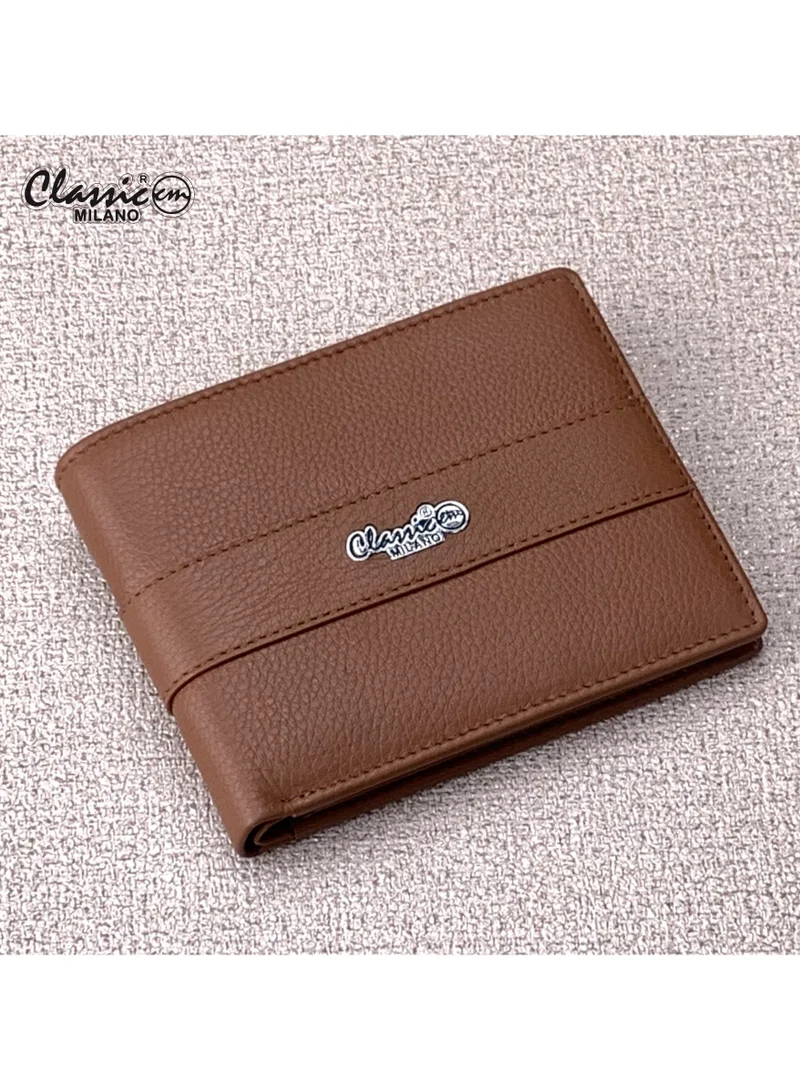 Classic Milano Classic Milano Genuine Leather Wallet for Men – Slim Bifold Men’s Wallet with RFID Blocking, Multiple Card Slots – Stylish Mens Purse Wallets Gift for Husband, Father